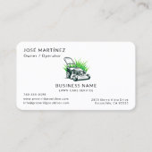 Landscaping and Lawn Maintenance Visitekaartje (Voorkant)