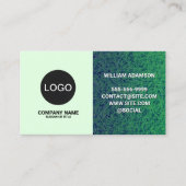 Landscaping & gazon Care Service Logo Visitekaartje (Voorkant)