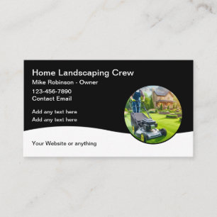 Landscaping Home Services Visitekaartjes