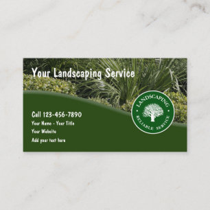 Landscaping Modern Professional Visitekaartje