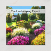 Landscaping Moderne kleurrijke Visitekaartjes (Voorkant)