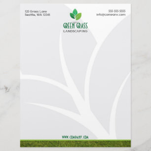 Landscaping Professional Letterhead Gepersonaliseerd Briefhoofd