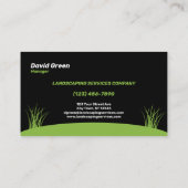Landscapingbedrijf Visitekaartje (Achterkant)