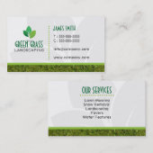 Landscapingprofessioneel Visitekaartje (Voorkant / Achterkant)