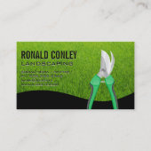 Landscapingprogramma's | Grafische achtergrond Visitekaartje (Voorkant)