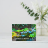 Landscapingvijvers Visitekaartje (Staand voorkant)