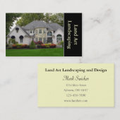 Landschaar of landschapsontwerp visitekaartje (Voorkant / Achterkant)