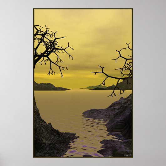 Landschap 12-219-3 poster (Voorkant)