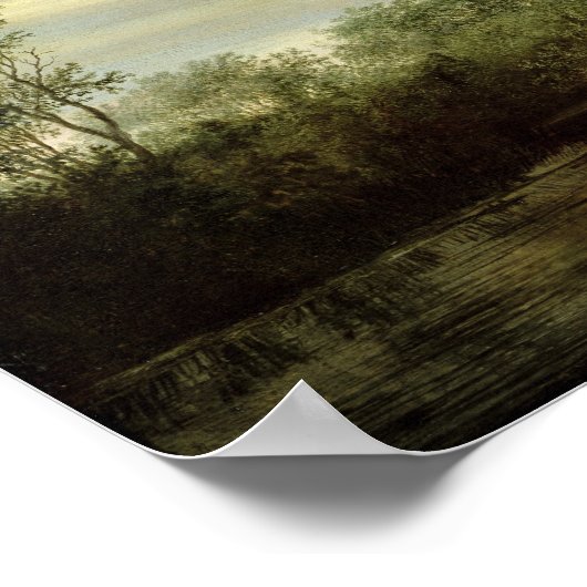 Landschap, 1645 poster (Hoek)