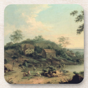 Landschap, 1758 drankjes onderzetter