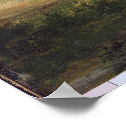 Landschap, 1827 poster (Hoek)