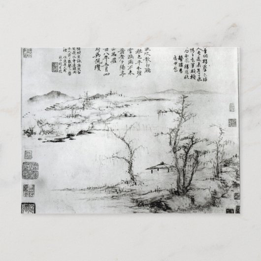 Landschap 2 briefkaart (Voorkant)