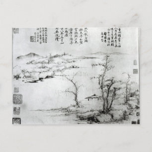 Landschap 2 briefkaart