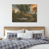 Landschap 2 canvas afdruk (Insitu (Slaapkamer))