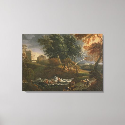 Landschap 2 canvas afdruk (Voorkant)