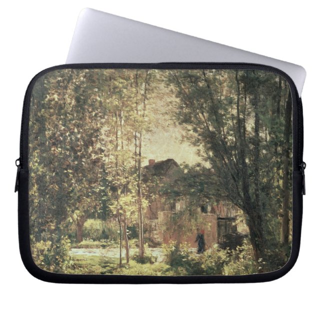 Landschap 2 laptop sleeve (Voorkant)