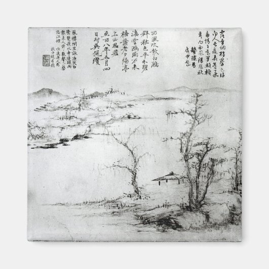 Landschap 2 magneet (Voorkant)