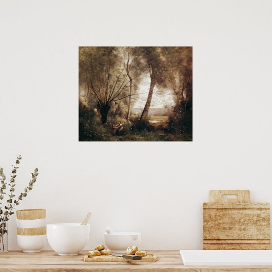 Landschap 2 poster (Keuken)