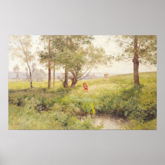 Landschap 3 poster (Voorkant)