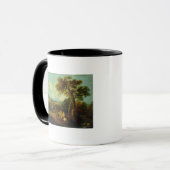 Landschap 4 mok (Voorkant links)