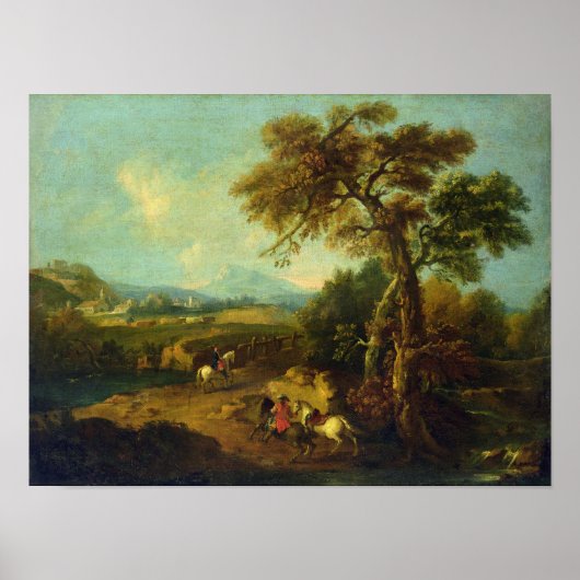 Landschap 4 poster (Voorkant)