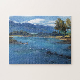 Landschap aangepaste foto-puzzel legpuzzel
