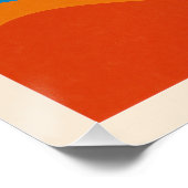 Landschap Abstract Perfect Poster (Hoek)