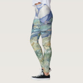 Landschap achter Saint-Paul Vincent van Gogh Leggings (Links)