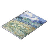 Landschap achter Saint-Paul Vincent van Gogh Notitieboek (Linkerzijde)