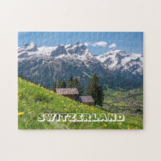 Landschap Alpiene Alpen Legpuzzel (Horizontaal)