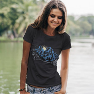Landschap Alps Mountains T-shirt