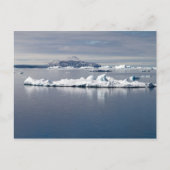 Landschap Antarctica Briefkaart (Voorkant)