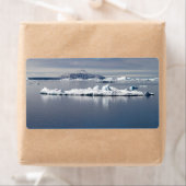 Landschap Antarctica Etiket (Insitu)