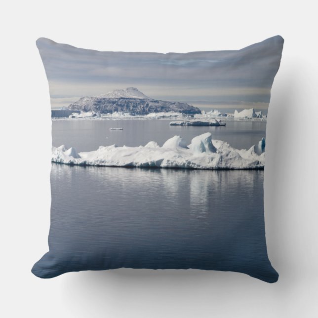 Landschap Antarctica Kussen (Voorkant)