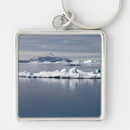 Landschap Antarctica Sleutelhanger (Voorkant)