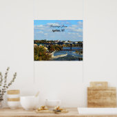 Landschap Appleton, Wisconsin Poster (Keuken)