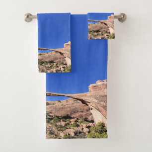 Landschap Arch Moab Utah Bad Handdoek