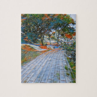 Landschap Asia Taiwan Dahu Park Legpuzzel