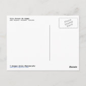 Landschap Azoren Briefkaart (Achterkant)