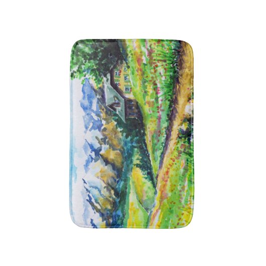 Landschap Badmat (Voorkant Verticaal)