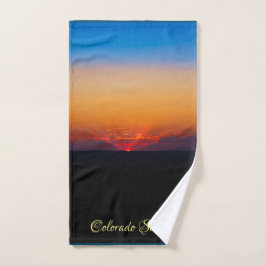 Landschap Beauful Colorado Sunrise Handdoek