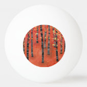 Landschap Birch Forest Pingpongballen (Achterkant)