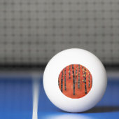 Landschap Birch Forest Pingpongballen (Net)