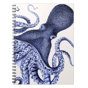 Landschap Blue Octopus Notitieboek