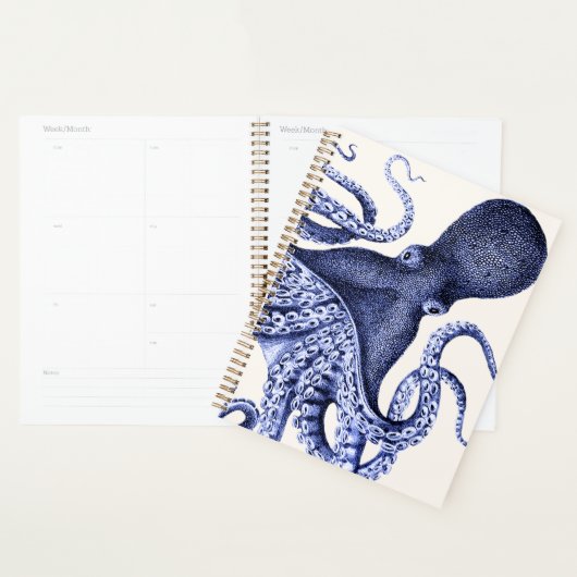 Landschap Blue Octopus Planner (Display)