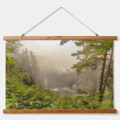 Landschap bos en oceaan hangend wandkleed (Voorkant)
