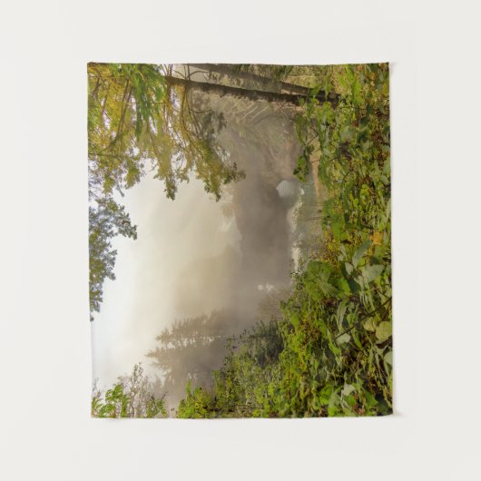 Landschap bos en oceaan wandkleed (Voorkant)