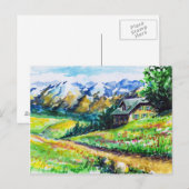 Landschap Briefkaart (Voorkant / Achterkant)