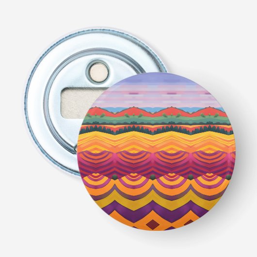 Landschap Button Flesopener (Voorkant)