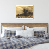 Landschap Canvas Afdruk (Insitu (Slaapkamer))